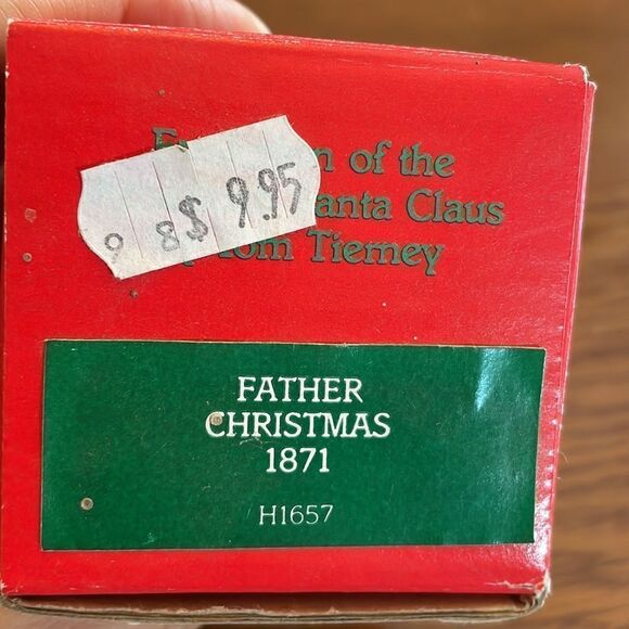 Vtg NWT Evolution of the American Santa Claus “Father Christmas 1871” ornament - Picture 6 of 8
